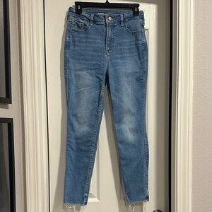 Old Navy Light Blue Women's High-Rise Skinny Jeans